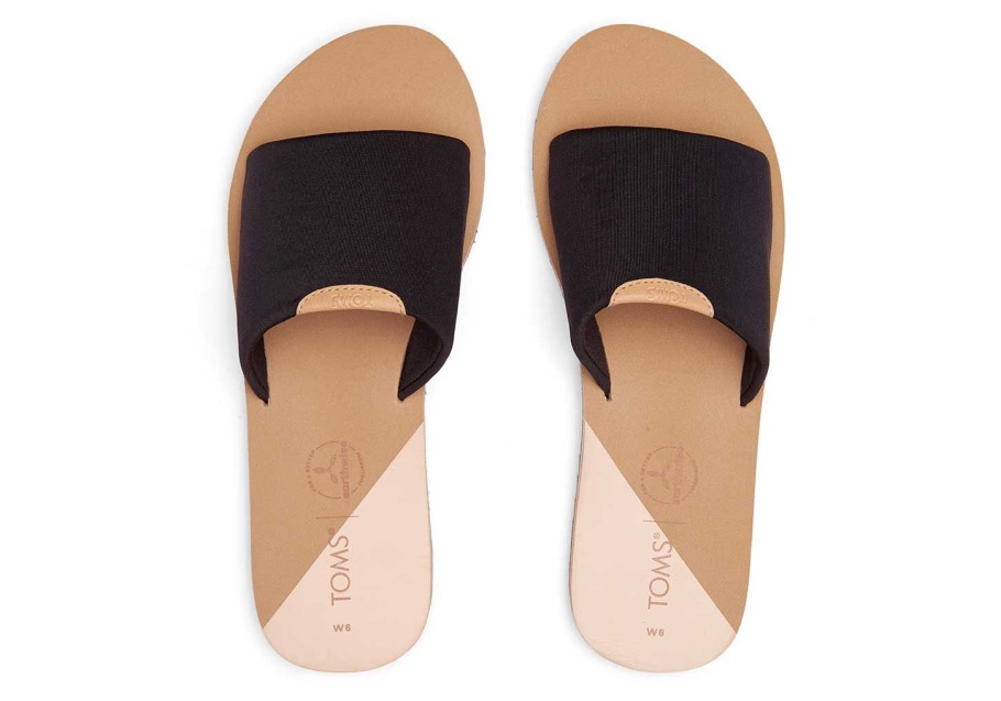 Toms Carly Sandal Black