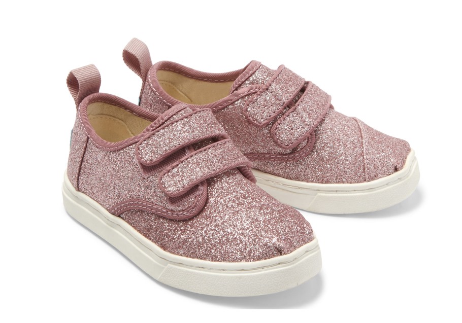 Toms Tiny Cordones Sneaker Pink