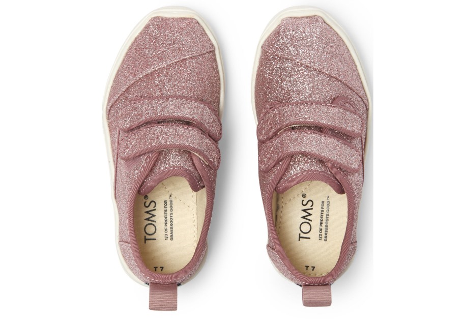 Toms Tiny Cordones Sneaker Pink