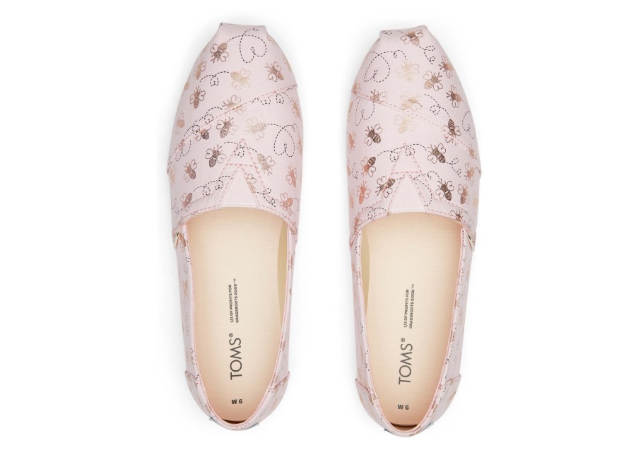 Toms Alpargata Bee Mine Pink