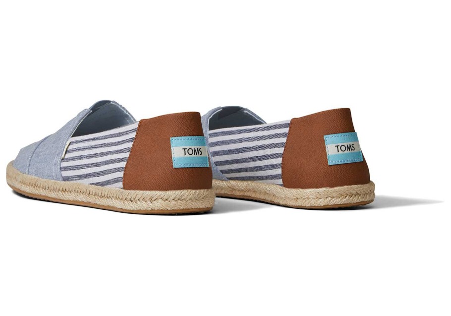 Toms Espadrille Alpargata Navy Sky