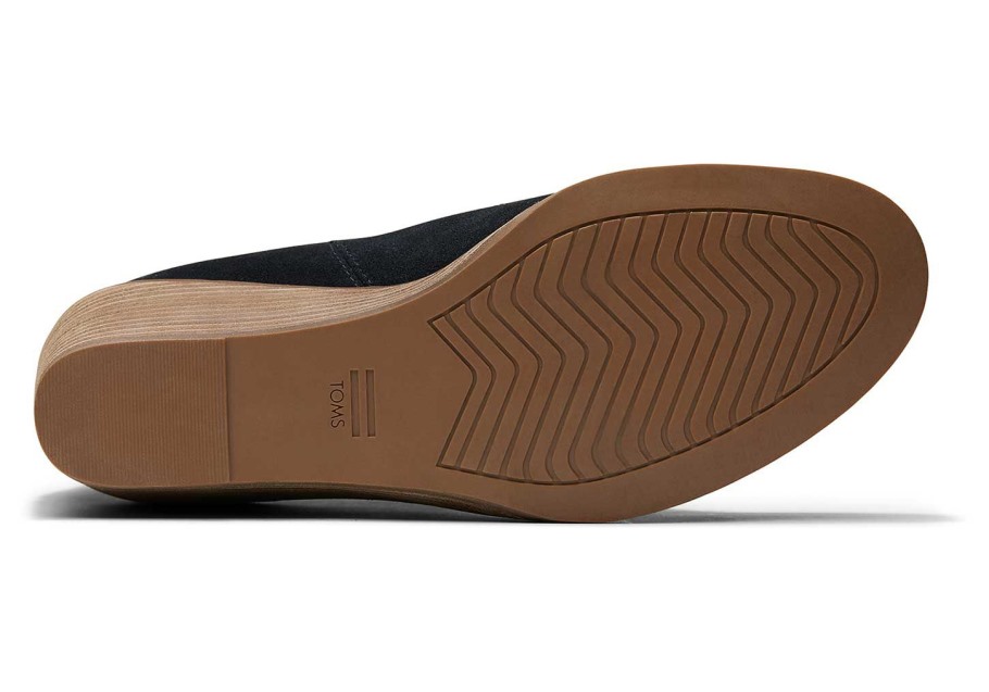 Toms Kallie Wedge Bootie Black
