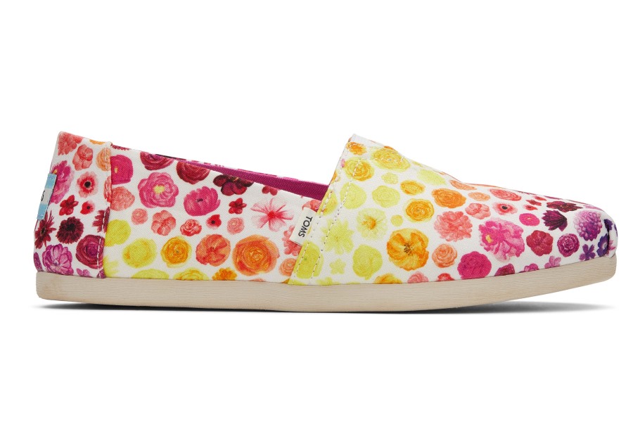 Toms Alpargata Paper Source White Ombre