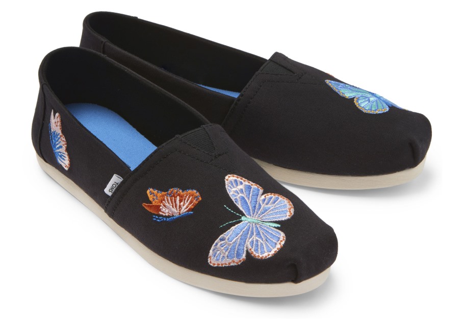 Toms Alpargata Butterfly Black