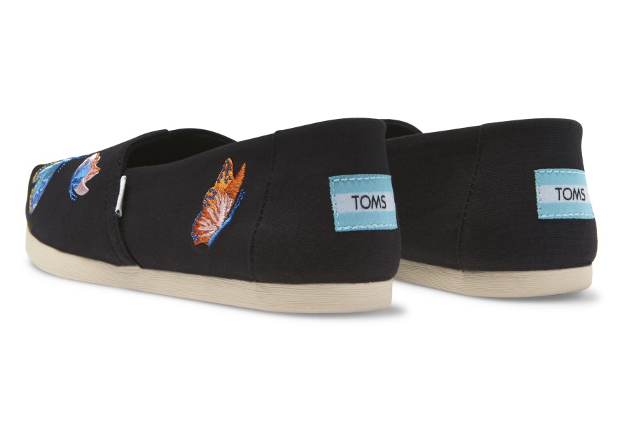 Toms Alpargata Butterfly Black