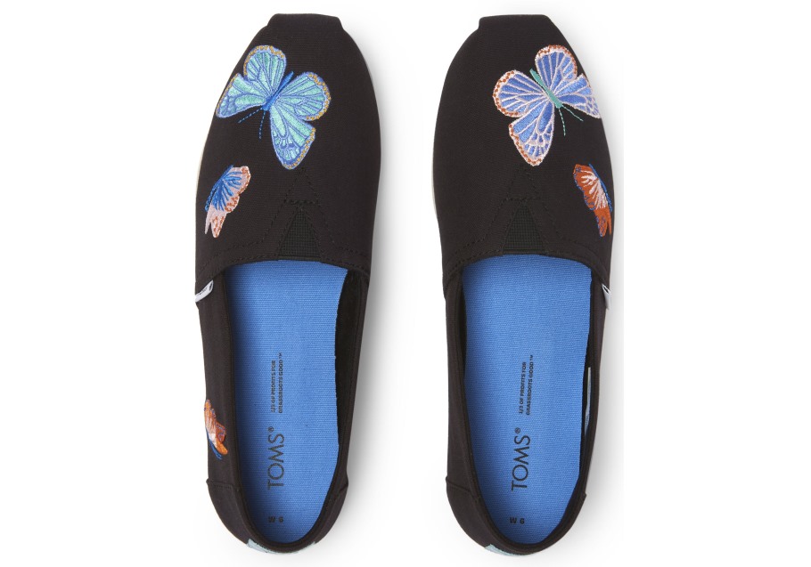Toms Alpargata Butterfly Black