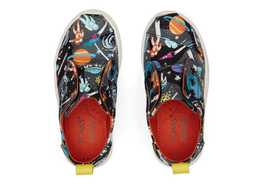 Toms Tiny Cordones Sneaker Dark Galaxy