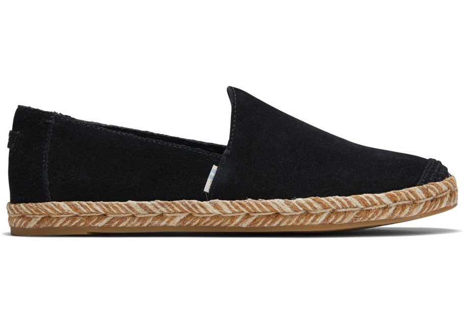 Toms Pismo Espadrille Black