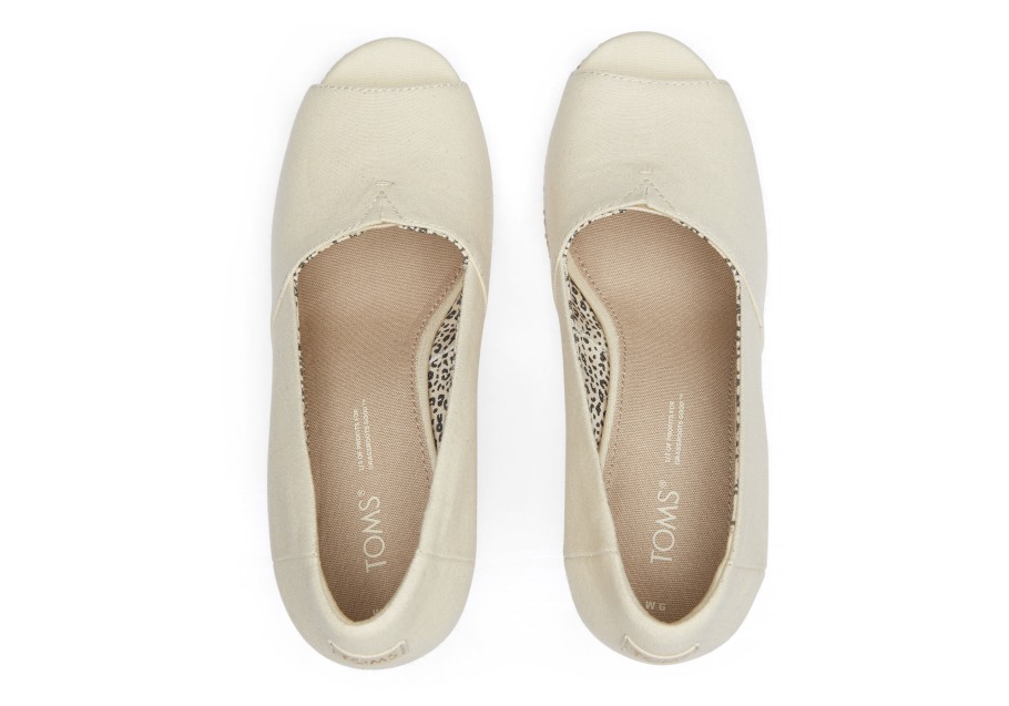 Toms Michelle Wedge Heel Natural