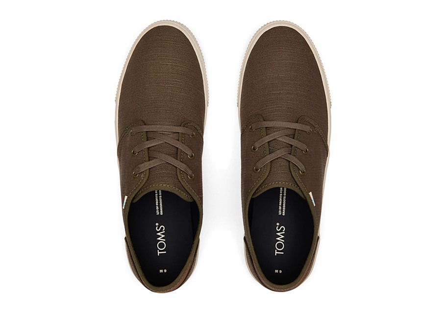 Toms Carlo Sneaker Dark Olive