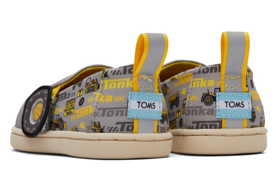 Toms Tonka Trucks Alpargata Tonka Grey