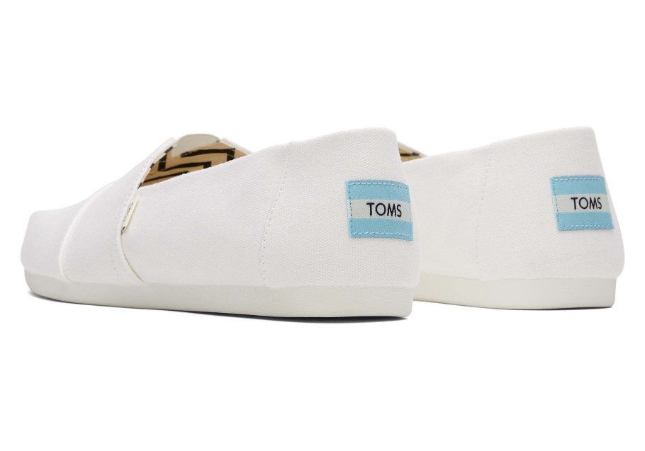 Alpargata Recycled Cotton Canvas Toms White