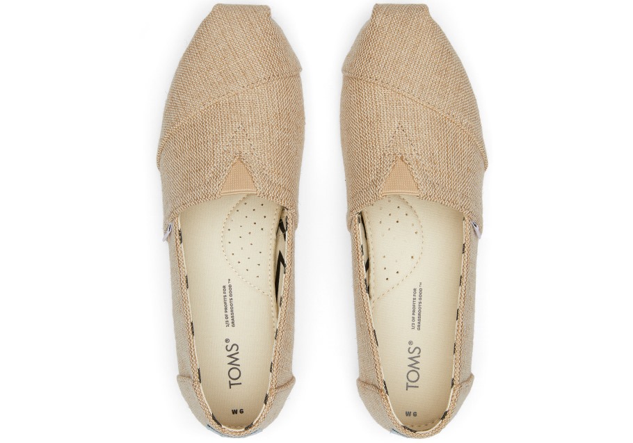 Toms Heritage Alpargata Natural Undyed
