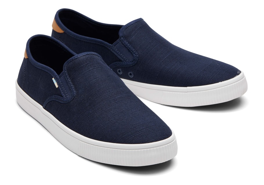 Toms Baja Slip On Navy