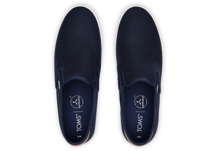 Toms Baja Slip On Navy