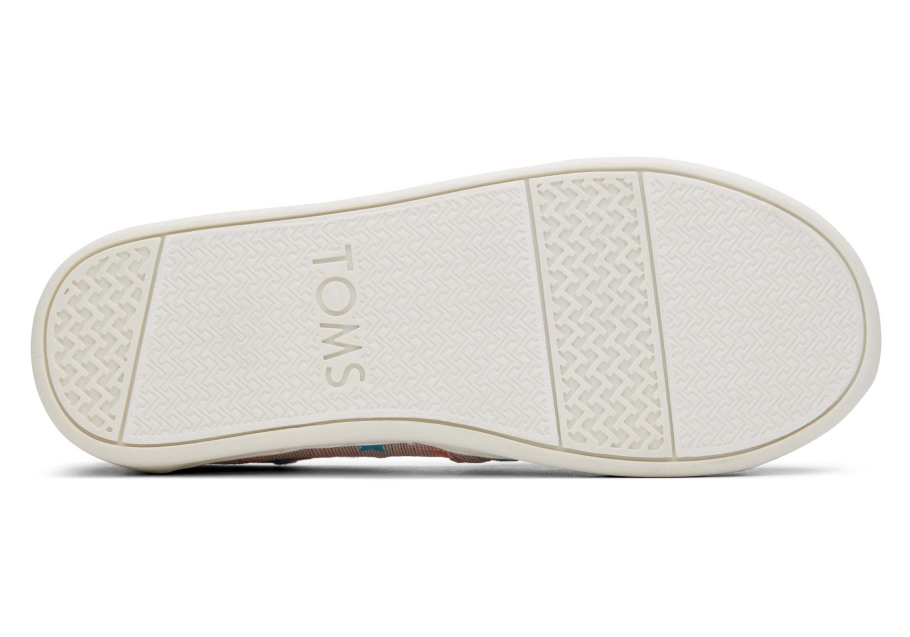 Toms Youth Alpargata Glimmer Stars Coral Multi