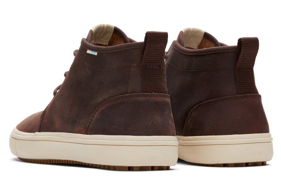 Toms Carlo Mid Terrain Water Resistant Sneaker Water Resistant Clove Brown