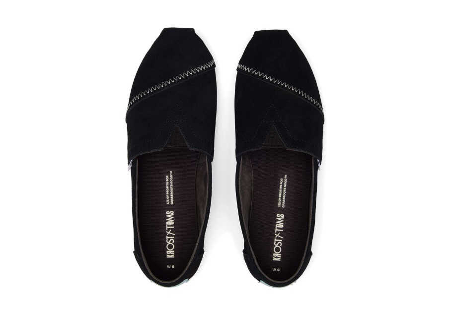 Toms X Krost Alpargata Suede Black