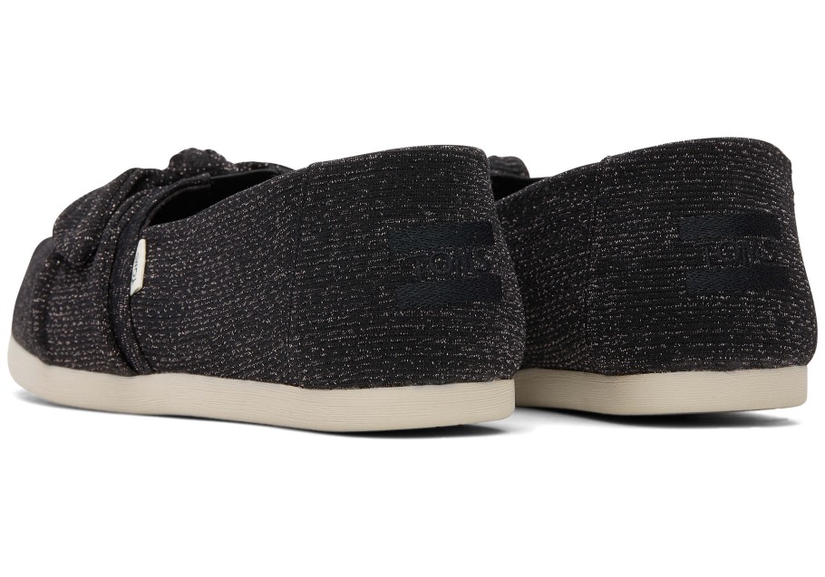Toms Alpargata Glimmer Black Glimmer