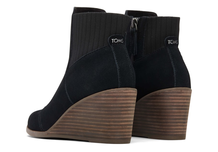 Toms Sadie Bootie Black