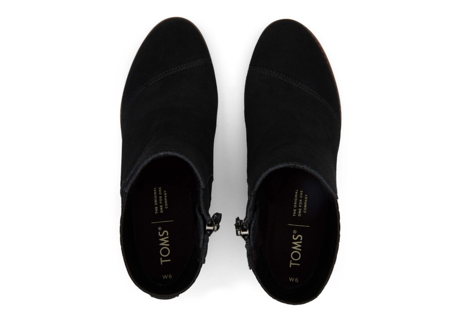Toms Sadie Bootie Black