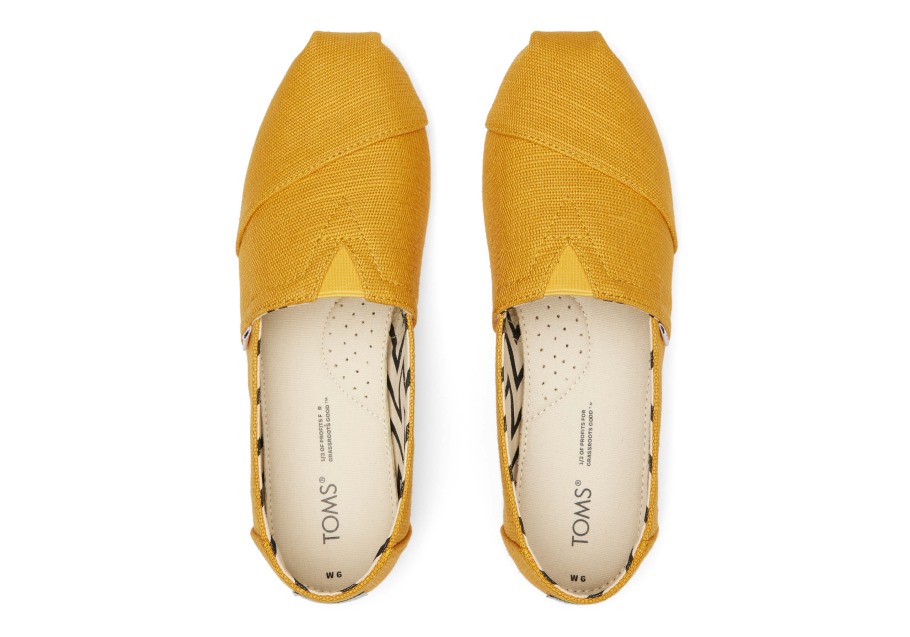 Toms Alpargata Heritage Canvas Golden Yellow