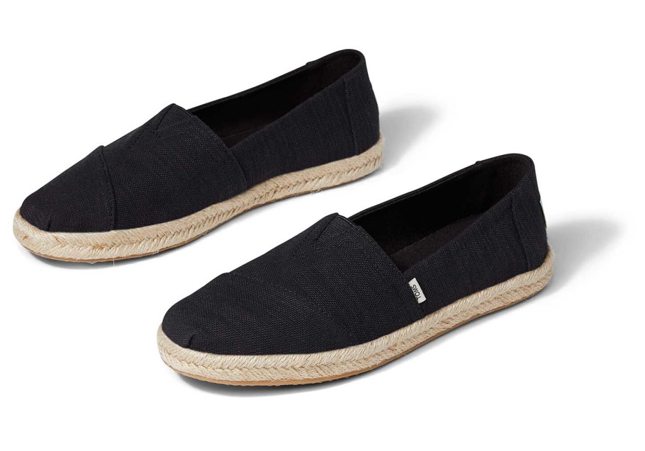 Espadrille Alpargata Toms Black