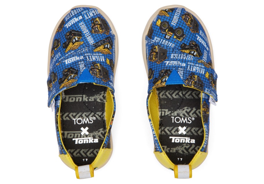 Toms Tonka Trucks Alpargata Tonka Blue