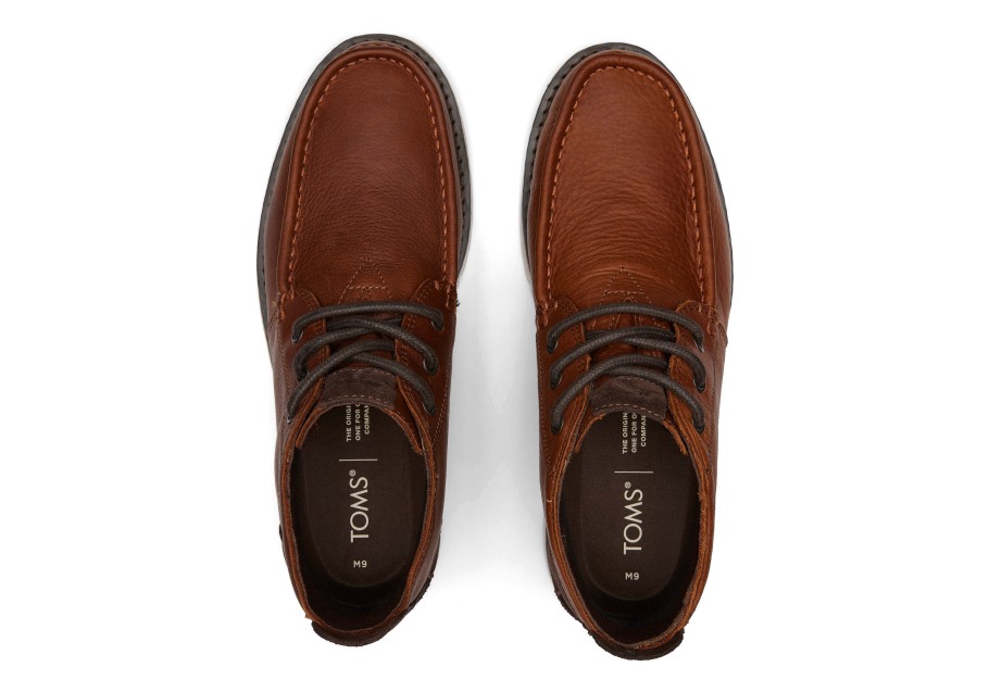Toms Chukka Boot Waterproof Brushwood Brown