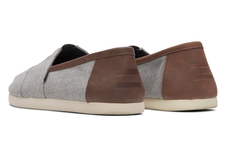 Toms Alpargata Synthetic Trim Grey