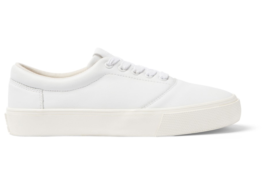 Toms Fenix White Leather