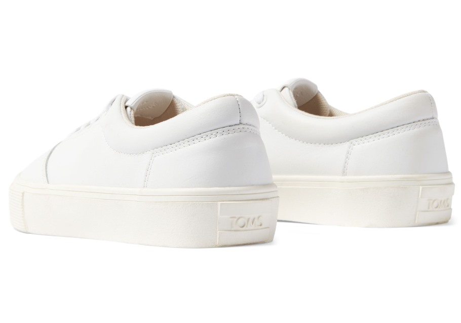 Toms Fenix White Leather
