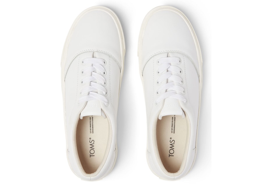 Toms Fenix White Leather