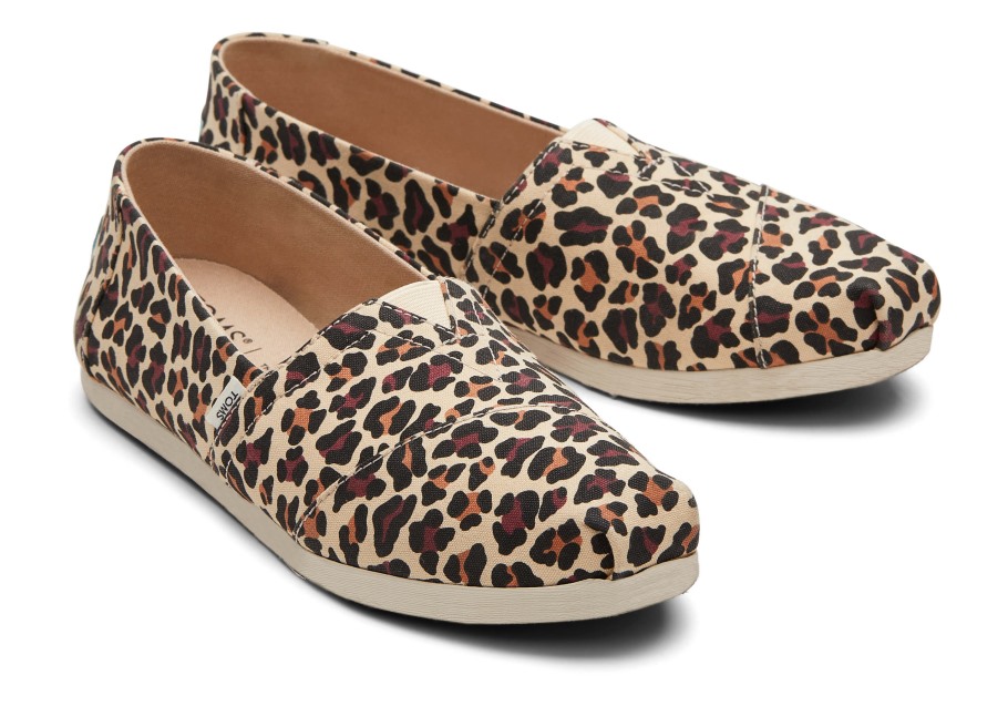 Toms Leopard Alpargata Beige Leopard