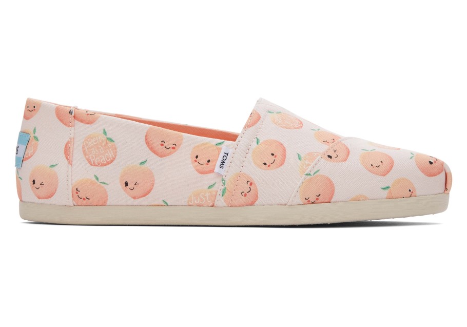 Toms Alpargata Paper Source Peach