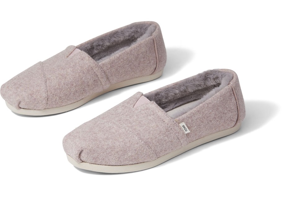 Toms Alpargata Felt Pale Mauve