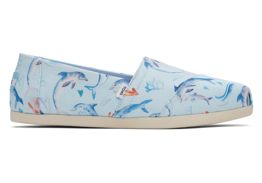 Toms Dolphins Alpargata Blue