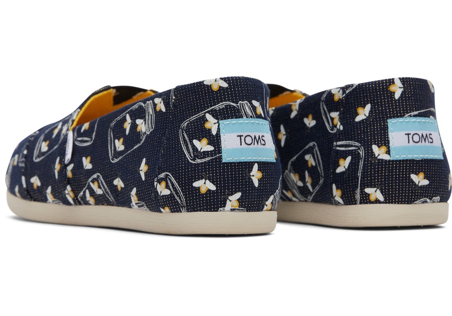 Toms Alpargata Fireflies Navy Glitz