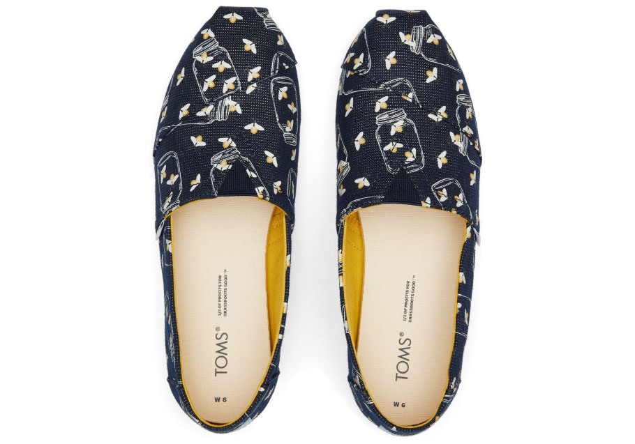 Toms Alpargata Fireflies Navy Glitz