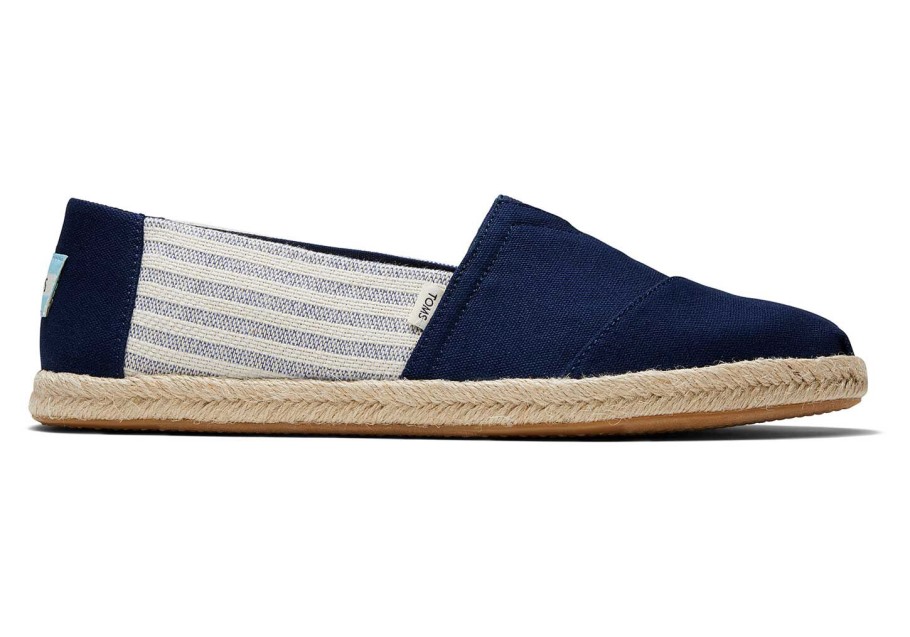 Toms Espadrille Alpargata Navy Marina