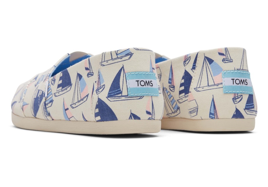 Toms Sailboats Alpargata Natural Sailboats
