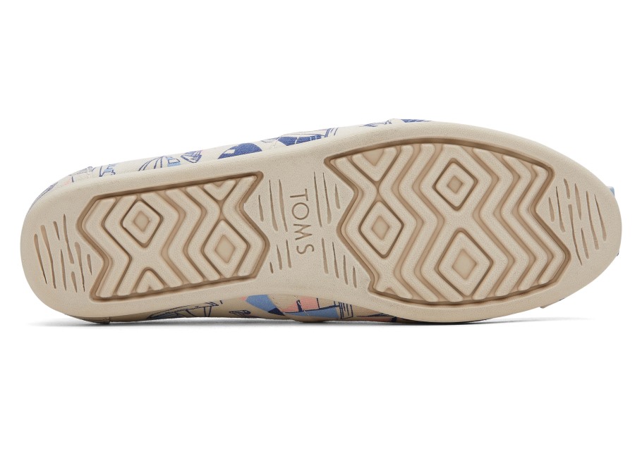Toms Sailboats Alpargata Natural Sailboats