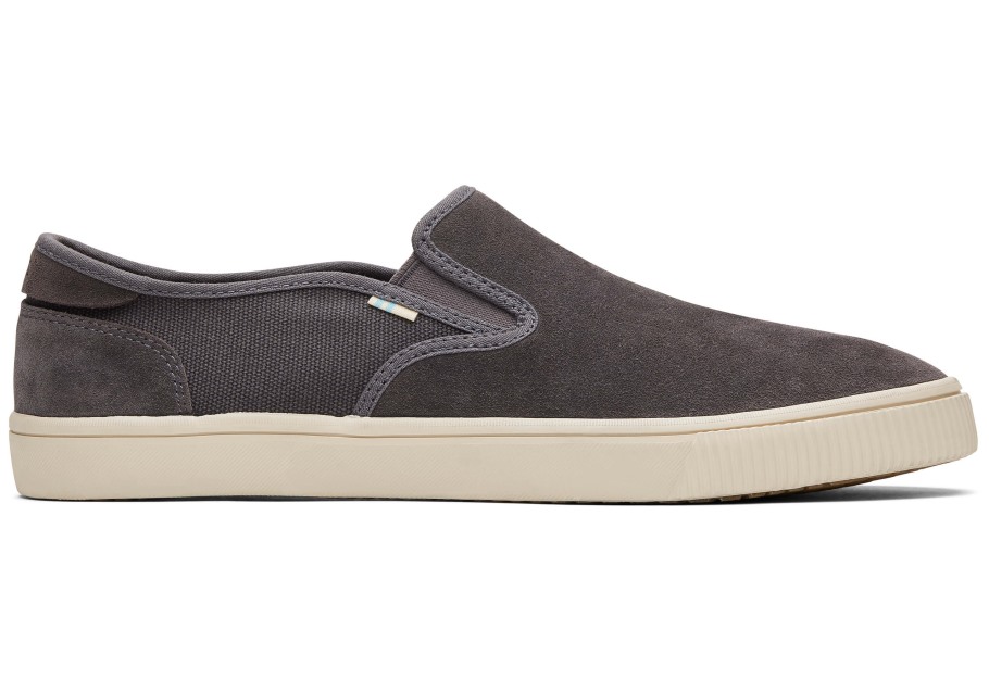 Toms Baja Slip On Pavement Grey