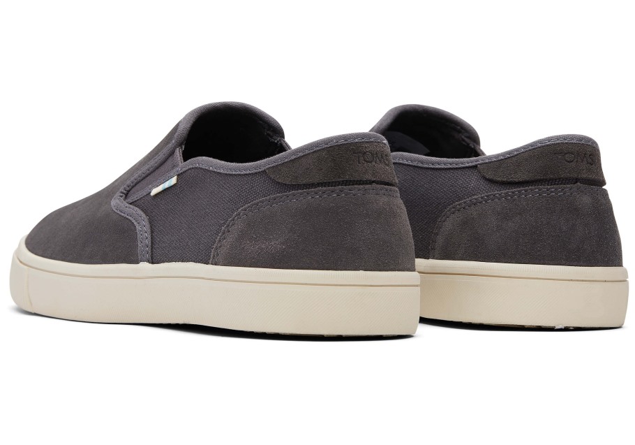 Toms Baja Slip On Pavement Grey