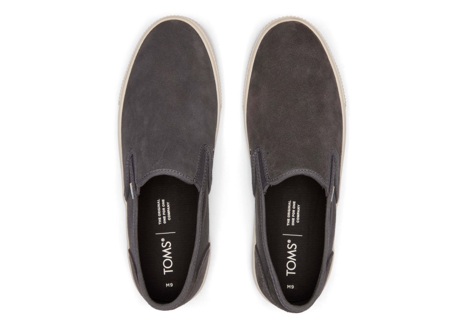 Toms Baja Slip On Pavement Grey