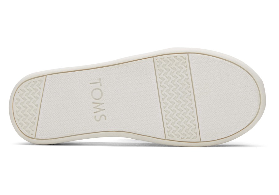 Toms Youth Alpargata Glimmer Silver