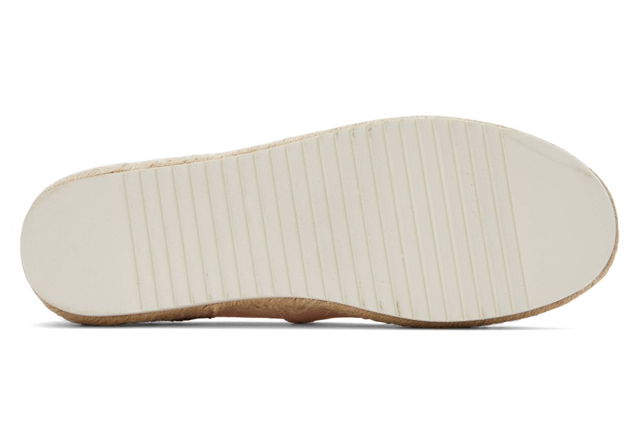 Toms Alpargata Rope Platform Sunfaded Canvas