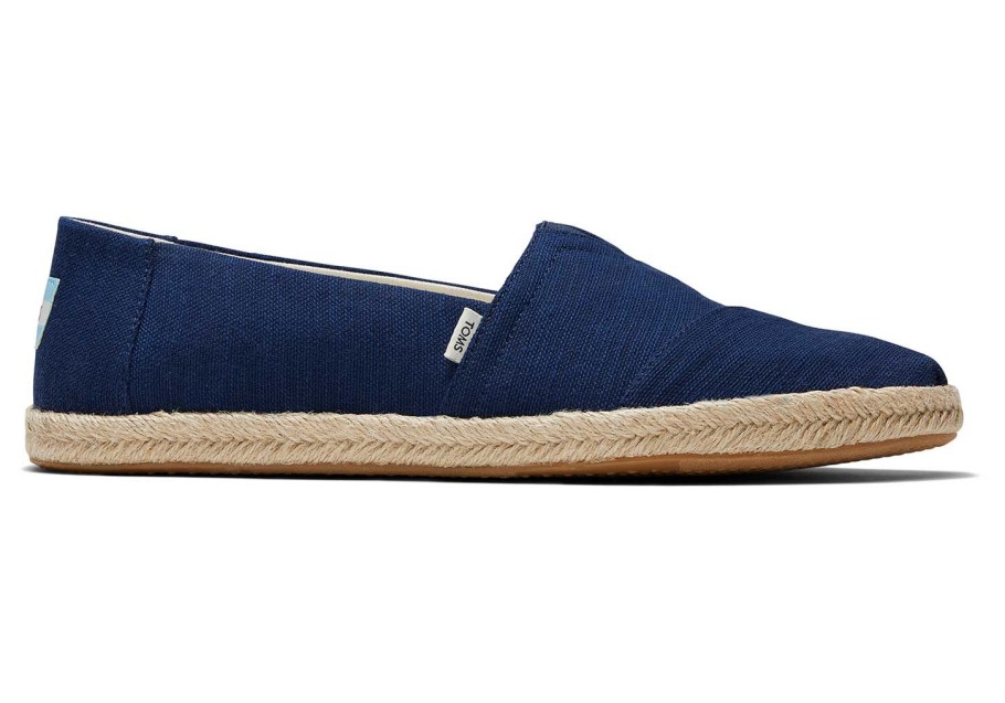 Toms Espadrille Alpargata Navy Dark