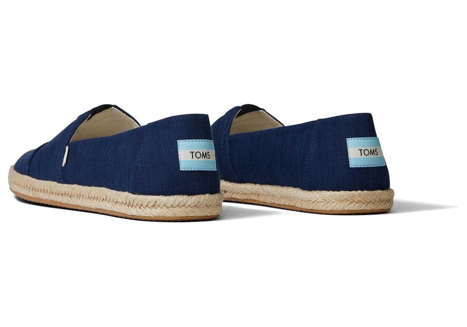 Toms Espadrille Alpargata Navy Dark
