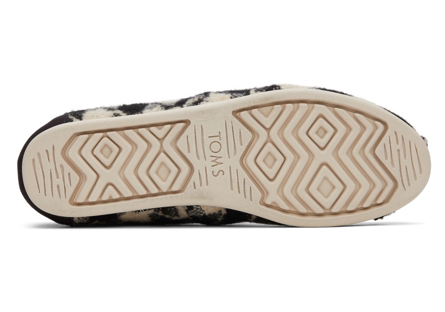 Toms Houndstooth Alpargata Black-White